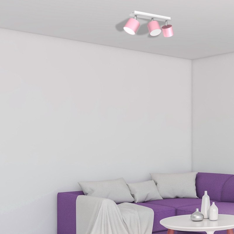 DIXIE PINK Ceiling Lamp 3xGX53 DIXIE PINK Ceiling Lamp 3xGX53