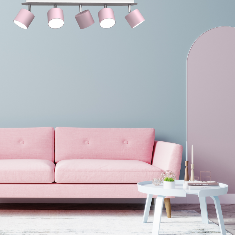 Стельова лампа DIXIE PINK 5xGX53 Стельова лампа DIXIE PINK 5xGX53