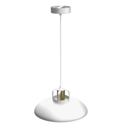 Lampa wisząca Felix 1xE27 Biały/Złoty Lampa wisząca Felix 1xE27 Biały/Złoty