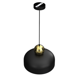 Підвісна лампа HARALD GOLD/BLACK 1xE27 Підвісна лампа HARALD GOLD/BLACK 1xE27