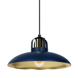 FELIX NAVY BLUE/GOLD Hanging Lamp 1xE27 FELIX NAVY BLUE/GOLD Hanging Lamp 1xE27