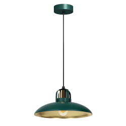 FELIX GREEN/GOLD Hanging Lamp 1xE27