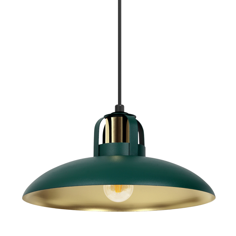 Lampa wisząca FELIX GREEN/GOLD 1xE27 Lampa wisząca FELIX GREEN/GOLD 1xE27
