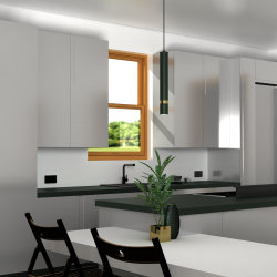 Lampa wisząca JOKER GREEN/GOLD 1xGU10 Lampa wisząca JOKER GREEN/GOLD 1xGU10
