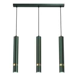 JOKER GREEN/GOLD Pendant Lamp 3xGU10
