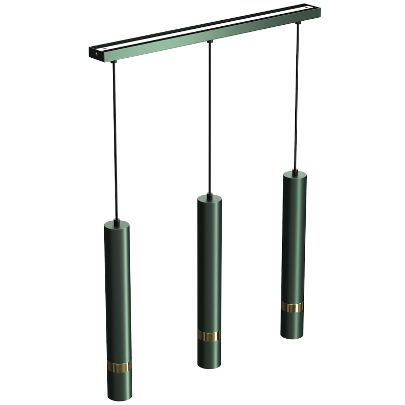 Lampa wisząca JOKER GREEN/GOLD 3xGU10 Lampa wisząca JOKER GREEN/GOLD 3xGU10