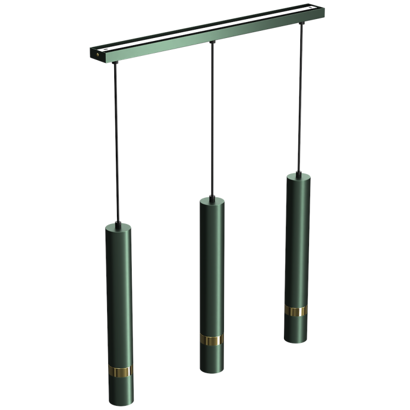 JOKER GREEN/GOLD Pendant Lamp 3xGU10 JOKER GREEN/GOLD Pendant Lamp 3xGU10