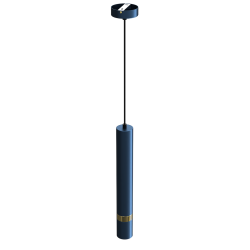 Lampa wisząca JOKER NAVY BLUE/GOLD 1xGU10 Lampa wisząca JOKER NAVY BLUE/GOLD 1xGU10