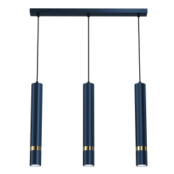 JOKER NAVY BLUE/GOLD Pendant Lamp 3xGU10