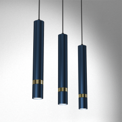 Lampa wisząca JOKER NAVY BLUE/GOLD 3xGU10 Lampa wisząca JOKER NAVY BLUE/GOLD 3xGU10