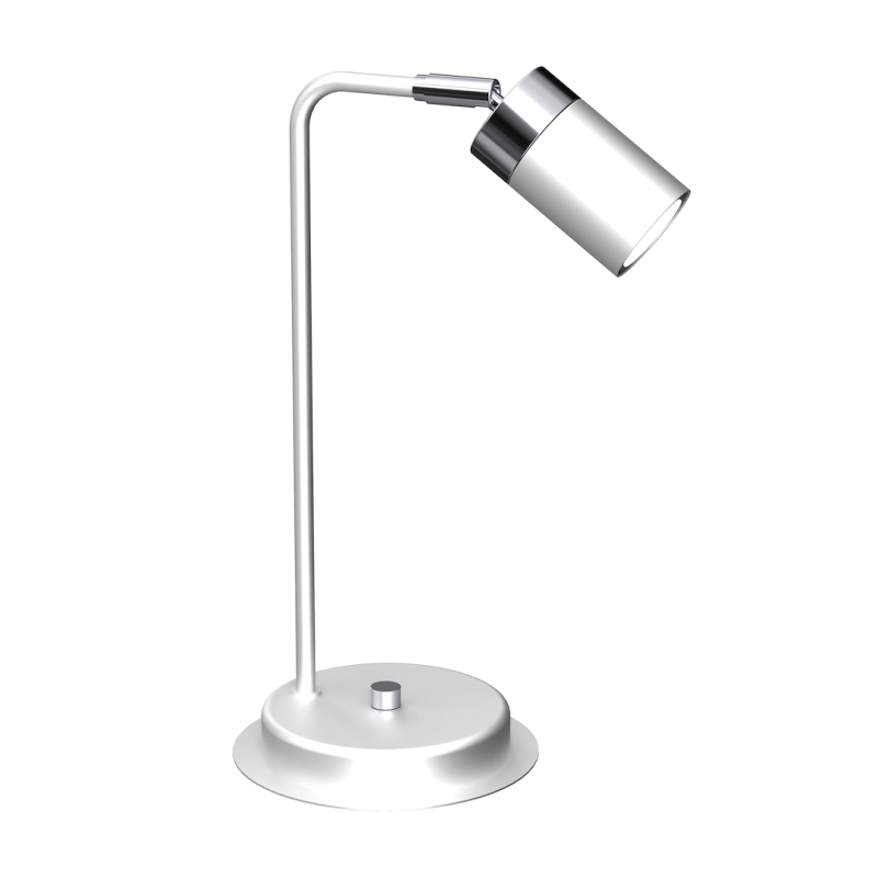 Nachtlampe JOKER WEISS/CHROM 1xGU10