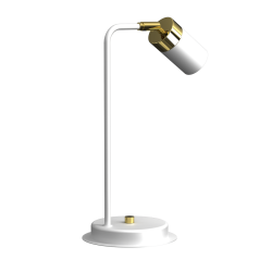 Lampka nocna Joker 1xGU10 Biały/Złoty Lampka nocna Joker 1xGU10 Biały/Złoty