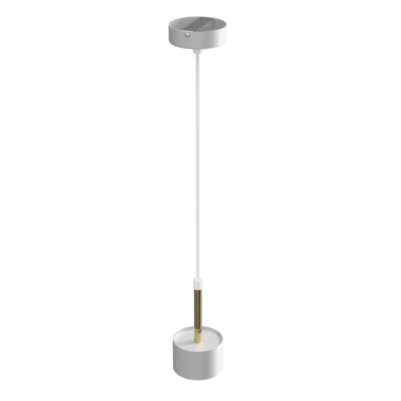 Hanging lamp Arena 1xGX53 White/Gold