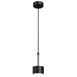 Підвісний світильник ARENA BLACK/GOLD 1xGX53
