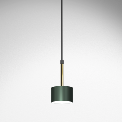 ARENA GREEN/GOLD Hanging Lamp 1xGX53