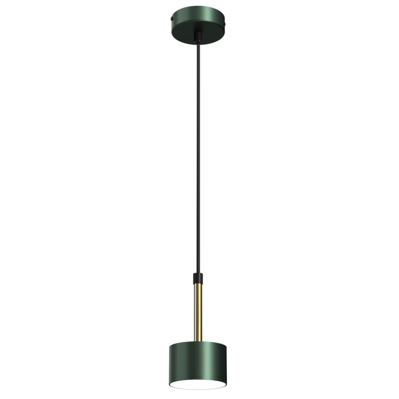ARENA GREEN/GOLD Hanging Lamp 1xGX53