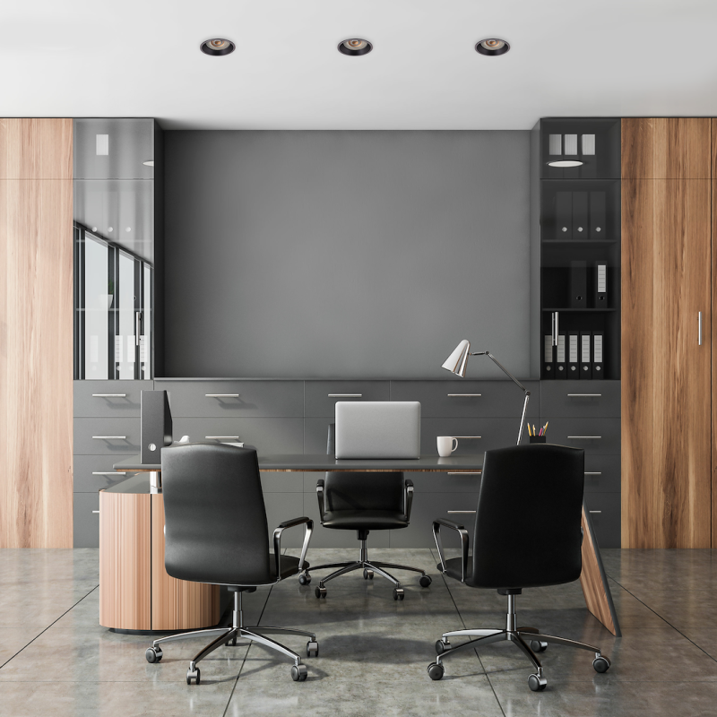 Runde Einbau-Deckenleuchte Schwenkbar 1xGU10 IP20 Schwarz Runde Einbau-Deckenleuchte Schwenkbar 1xGU10 IP20 Schwarz