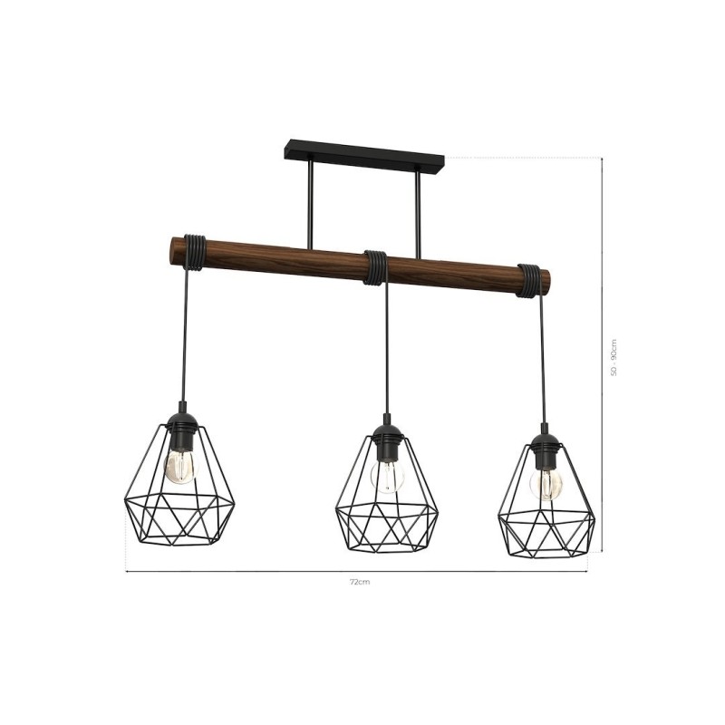 ACERO hanging lamp 3xE27 ACERO hanging lamp 3xE27