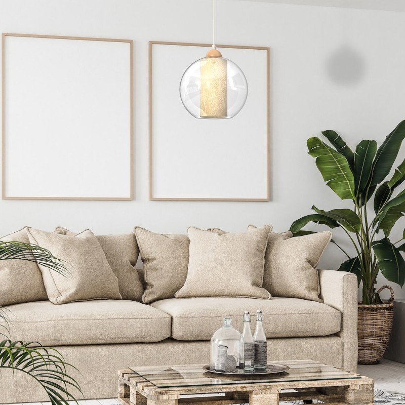 Pendant lamp TELA 1xE27 fi25 Pendant lamp TELA 1xE27 fi25
