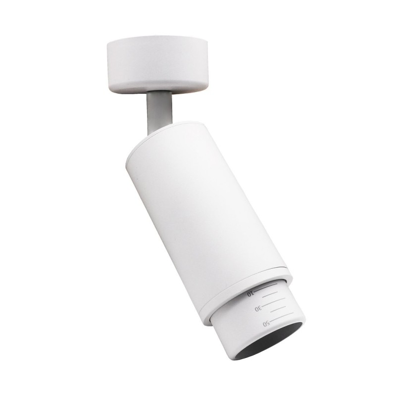 Mica Spot Zoom Weiß 1xGU10 Fassung Mica Spot Zoom Weiß 1xGU10 Fassung
