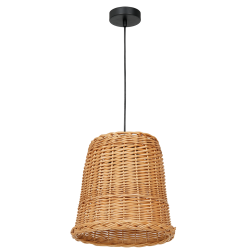 VIMINI NATURAL WOOD Hanging Lamp 1xE27