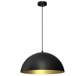 Підвісна лампа BETA BLACK/GOLD 1xE27 45см