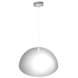 Hanging lamp Beta 1xE27 45cm White/Gold Hanging lamp Beta 1xE27 45cm White/Gold