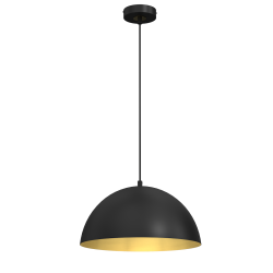 Підвісна лампа BETA BLACK/GOLD 1xE27 35см