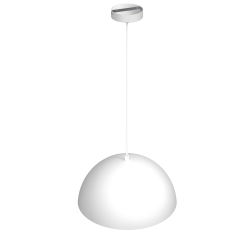 Lámpara colgante Beta 1xE27 35cm Blanco/Dorado Lámpara colgante Beta 1xE27 35cm Blanco/Dorado