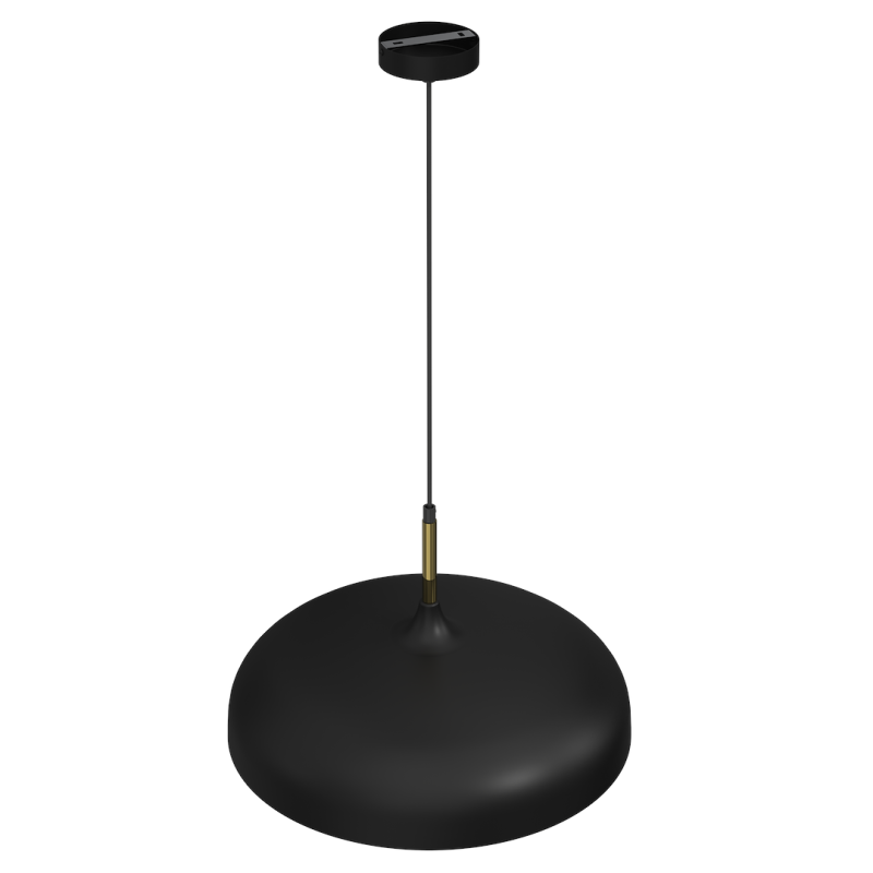 Підвісна лампа LINCOLN BLACK/GOLD 1xE27 45cm Підвісна лампа LINCOLN BLACK/GOLD 1xE27 45cm