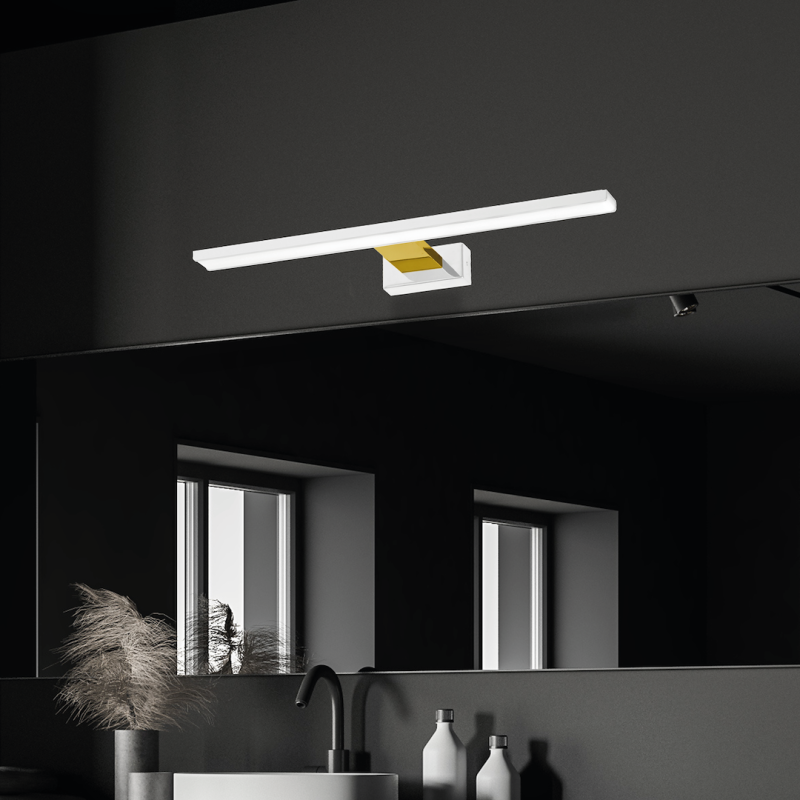 Shine Wall Lamp 60cm 13.8W LED White / Gold Shine Wall Lamp 60cm 13.8W LED White / Gold
