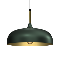 Підвісна лампа LINCOLN GREEN/GOLD 1xE27 35см Підвісна лампа LINCOLN GREEN/GOLD 1xE27 35см