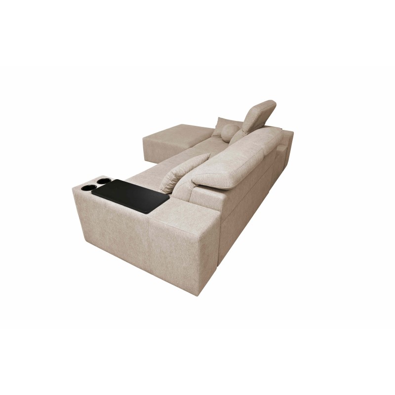 Ecksofa Milano I mit Schlaffunktion in Stoff Plecionka, Verita 09 – Eleganz und Funktionalität in einem Ecksofa Milano I mit Schlaffunktion in Stoff Plecionka, Verita 09 – Eleganz und Funktionalität in einem