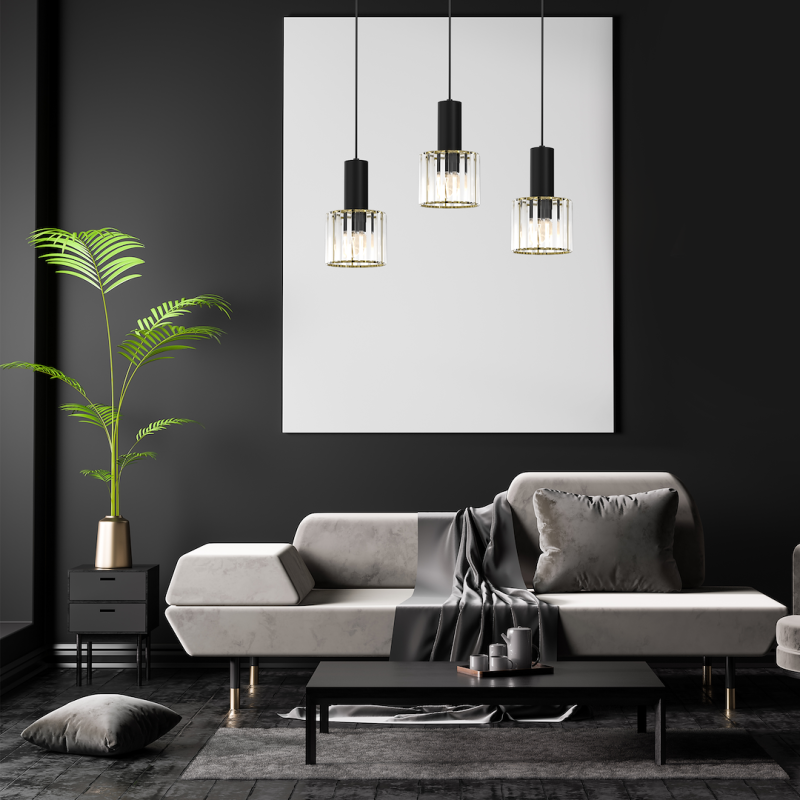 CRISTAL pendant lamp 3xE27 CRISTAL pendant lamp 3xE27