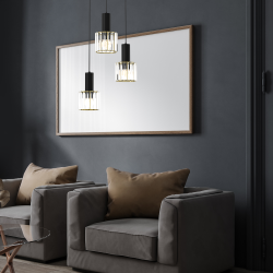 CRISTAL pendant lamp 3xE27 CRISTAL pendant lamp 3xE27