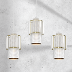 BLANCO pendant lamp 3xE27 BLANCO pendant lamp 3xE27