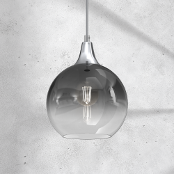 MONTE SILVER hanging lamp, diameter 200, 1xE27 MONTE SILVER hanging lamp, diameter 200, 1xE27