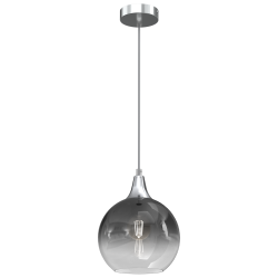 MONTE SILVER hanging lamp, diameter 200, 1xE27 MONTE SILVER hanging lamp, diameter 200, 1xE27