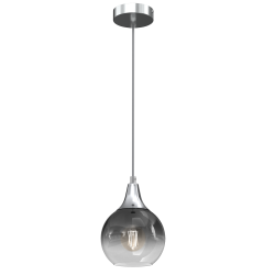 MONTE SILVER pendant lamp, 150 mm diameter, 1xE27 MONTE SILVER pendant lamp, 150 mm diameter, 1xE27