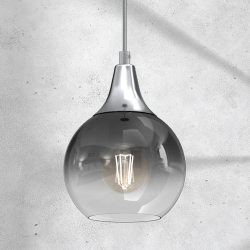 MONTE SILVER Pendant Lamp fi 150 1xE27 MONTE SILVER Pendant Lamp fi 150 1xE27