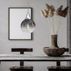 MONTE SILVER Pendant Lamp fi 150 1xE27 MONTE SILVER Pendant Lamp fi 150 1xE27