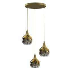 Підвісна лампа MONTE GOLD 3xE27
