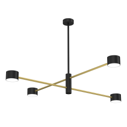 Deckenleuchte CROSS GOLD 4xGX53