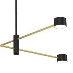 Ceiling lamp CROSS GOLD 4xGX53 Ceiling lamp CROSS GOLD 4xGX53