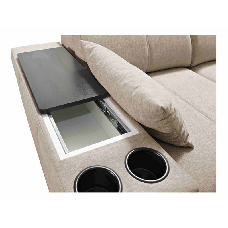 Esquinero Milano I con función de cama en tela Plecionka, Verita 80: elegancia y funcionalidad en uno. Esquinero Milano I con función de cama en tela Plecionka, Verita 80: elegancia y funcionalidad en uno.