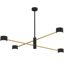 Ceiling lamp CROSS GOLD 4xGX53 Ceiling lamp CROSS GOLD 4xGX53