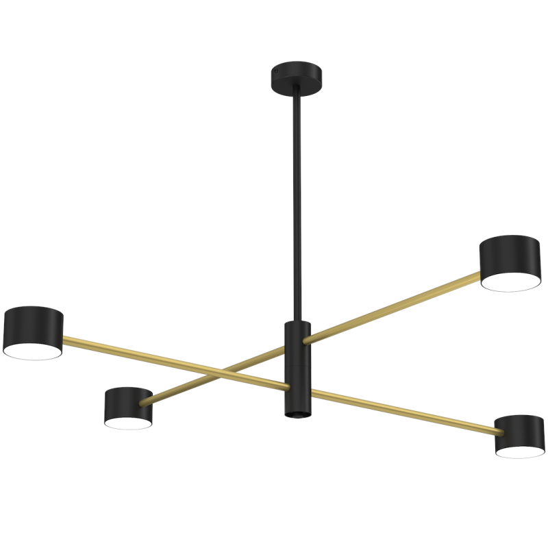 Ceiling lamp CROSS GOLD 4xGX53 Ceiling lamp CROSS GOLD 4xGX53