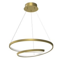 Hängelampe LUCERO GOLD 48W LED