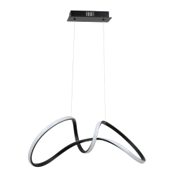 Hängelampe TESORO BLACK 48W LED