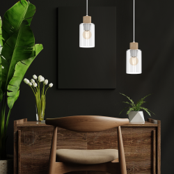 Hängelampe MADERA 1xE27 Hängelampe MADERA 1xE27